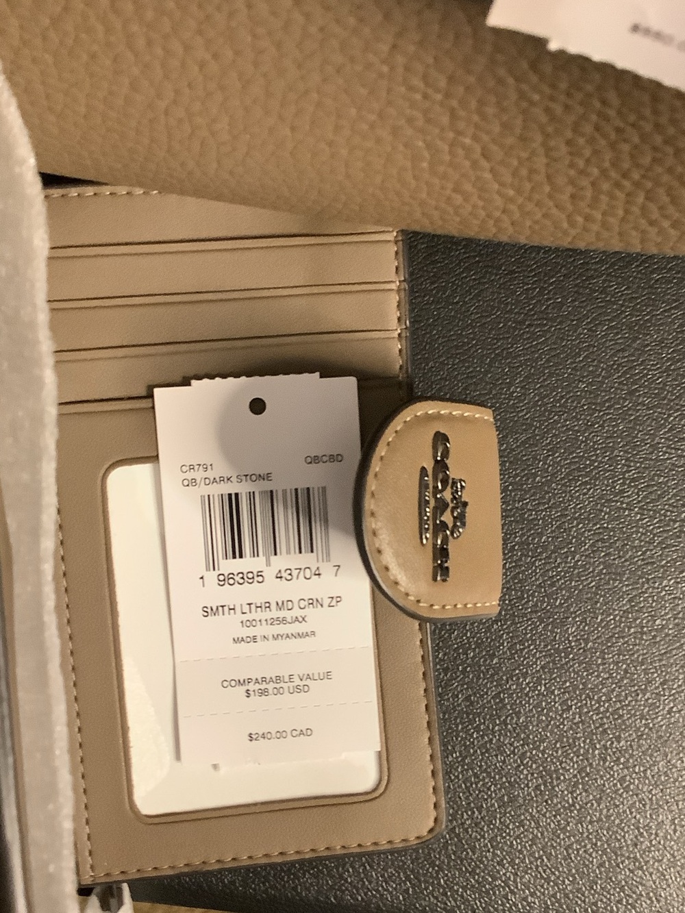 Coach Large Rowan Sandstone Bundle - Picture 4 of 5
